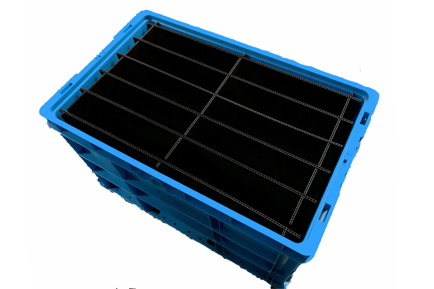 ALTEX Packaging corrugated plastic tote inserts