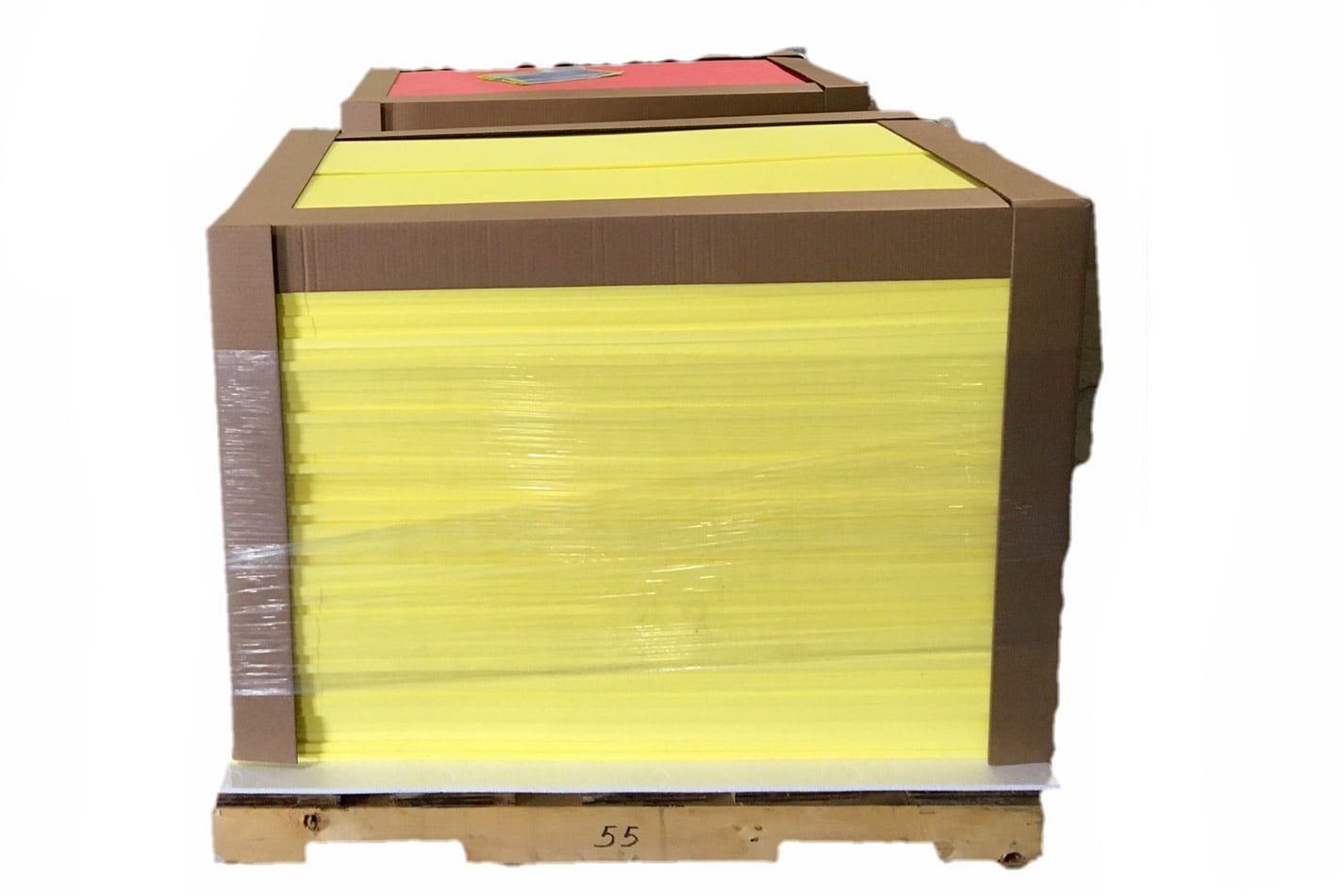 ALTEX Packaging cross-linked polyethylene yellow and red