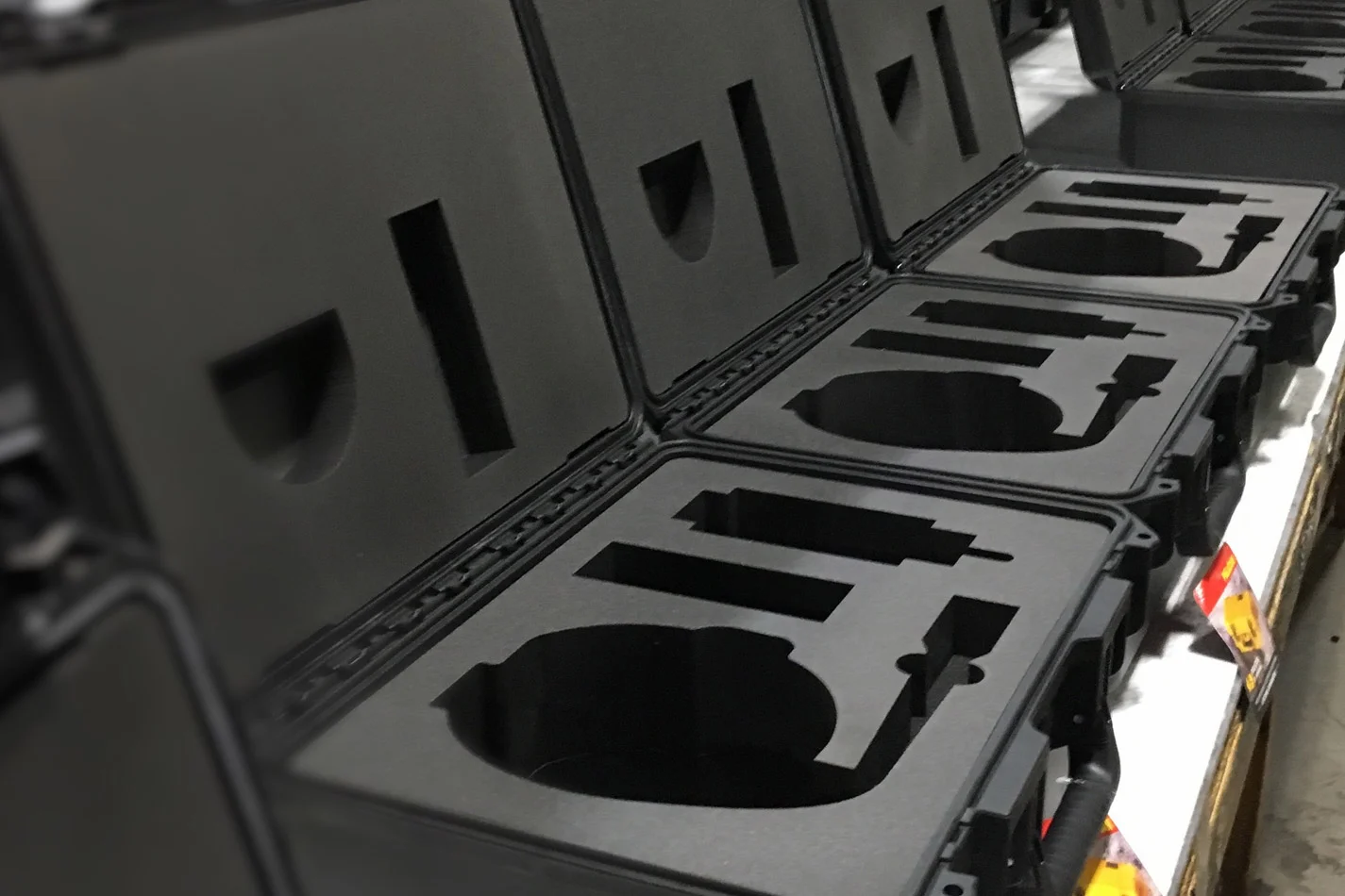 ALTEX Packaging's Atlanta Foam Cross linked polyethylene military case insert