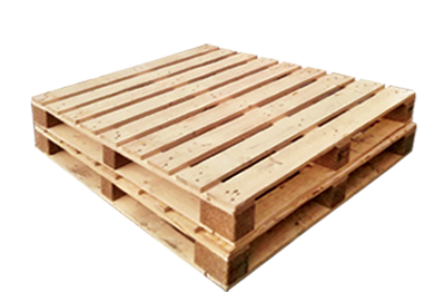 Wood pallet packaging