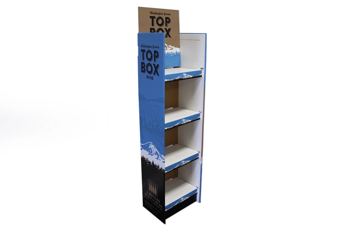 ALTEX Packaging point of purchase display